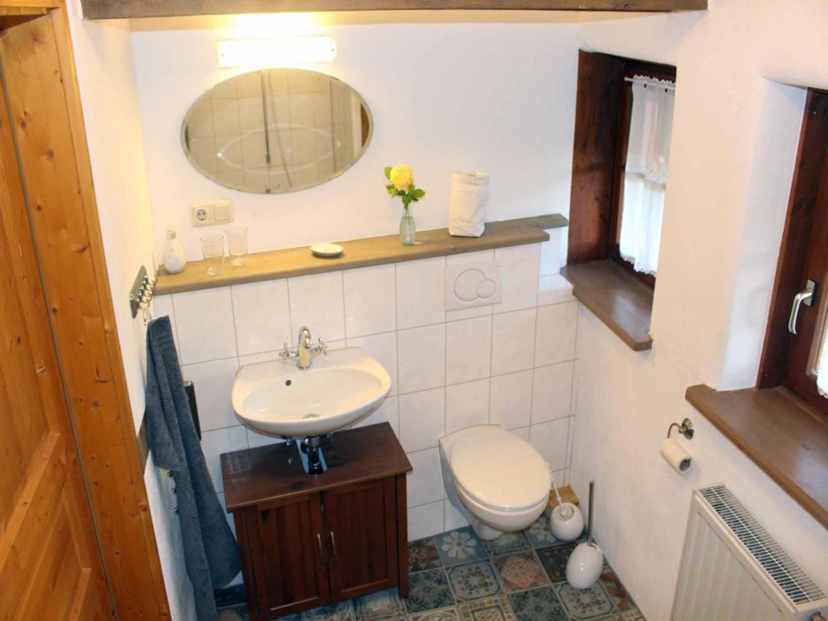 Ferienwohnung Koppelblick Pfarrweisach Bagian luar foto